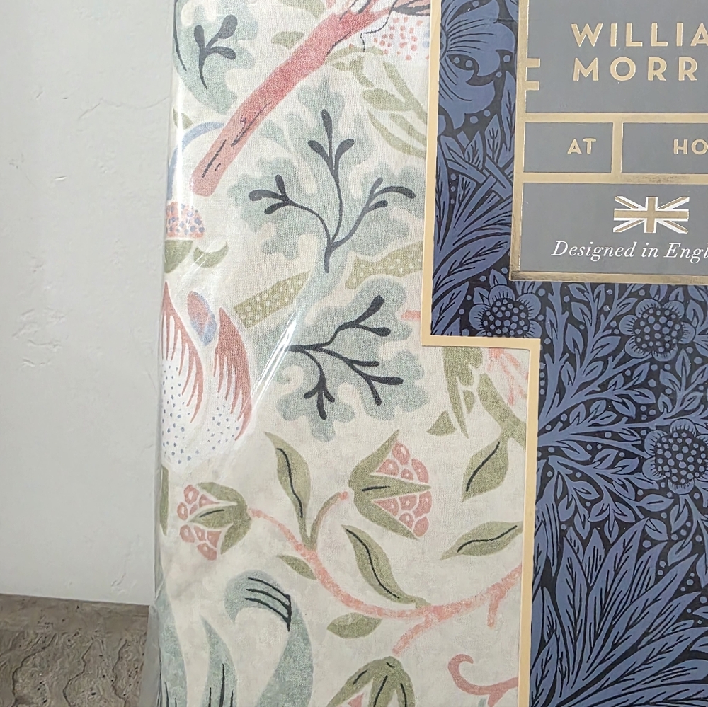 New William Morris & Co Strawberry Thief KING Duvet & Shams Set - Picture 6 of 9